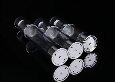 High Transparency Cosmetic Pump Bottle For Lipstick / Eye Cream Packing