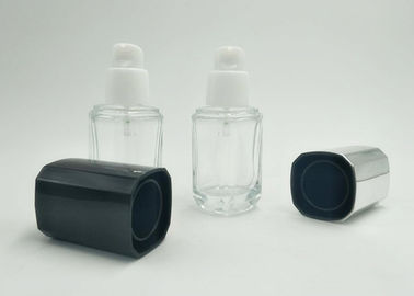 ขวดนมขวดสุญญากาศ 30ml แบบใสพร้อมฝาปิดเครื่องสำอางค์