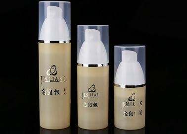 ขวดรองพื้นชนิดเหลว Airless Liquid Foundation ขนาด 15 มล. และขวดสุญญากาศ W ปั๊มและฝาปิด